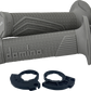 DOMINO D100 D-Lock Grips - Single Cable - Gray D10046C5200H7-0