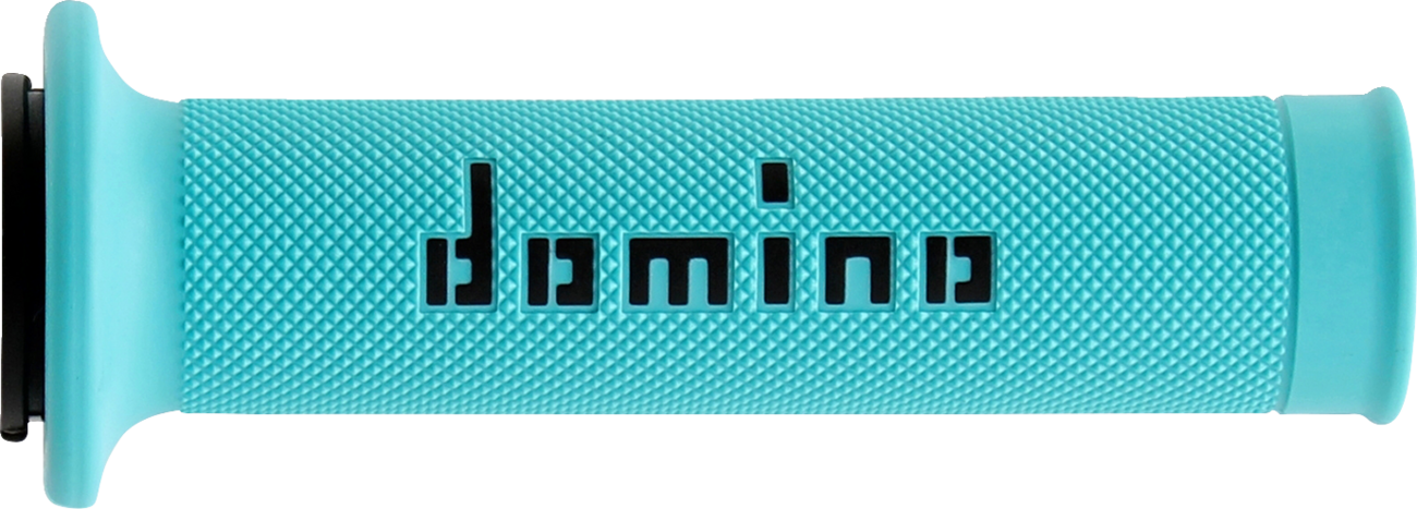 DOMINO MotoGP Grips - Dual-Compound - Cyan/Black A01041C4080B7-0