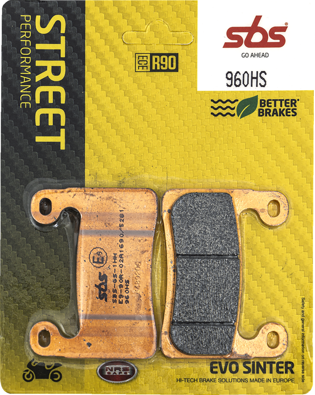 SBS HS Brake Pads - 960HS 960HS