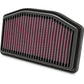 K & N OE Replacement High-Flow Air Filter - Yamaha YA-1009