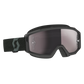Primal Goggle Black Silver Chrome Works Lens