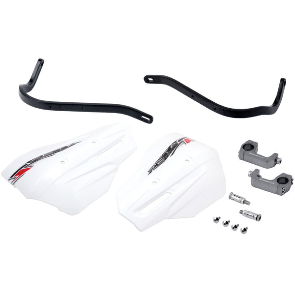 Zeta Armor Handguard Xc Pro Kit 28.6mm Bar U Clamp Black/White