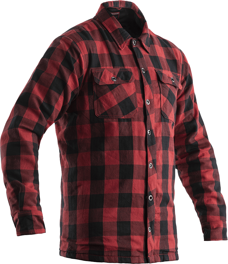 RST Lumberjack Textile Shirt - Red Check - 3XL