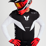 Thor Sportmode Strike Jersey - Black - Medium