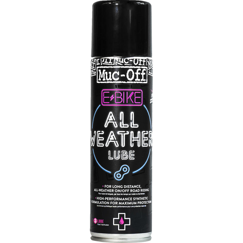 MUC-OFF USA Ebike All-Weather Lube - 8.4 U.S. fl oz. - Aerosol 20283US