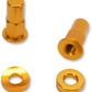 NO TOIL Rim Lock Nut/Spacer - Kit - Gold NTRK-002