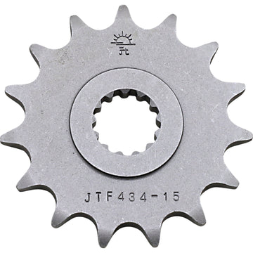 JT SPROCKETS Counter Shaft Sprocket - 15-Tooth JTF434.15 by JT Countershaft Sprockets   Steel