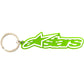 ALPINESTARS Key Fob - Blaze - Green/White 1019-94006-60