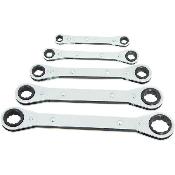 Lang Tools Wrench Set - Ratcheting - Metric RBM-5
