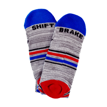 FMF Apparel Holeshot Socks Grey Heather