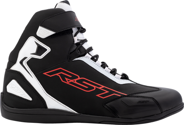 RST Sabre Moto Shoe CE Boot - Black/White/Red - US 13