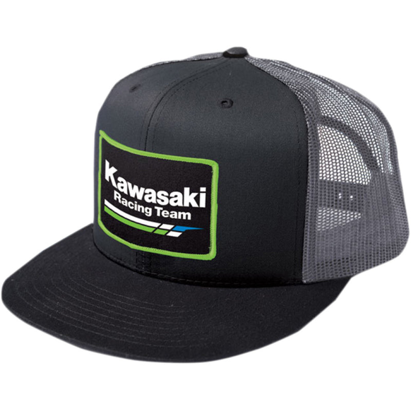 FACTORY EFFEX Kawasaki Racing Hat - Black/Gray 18-86102