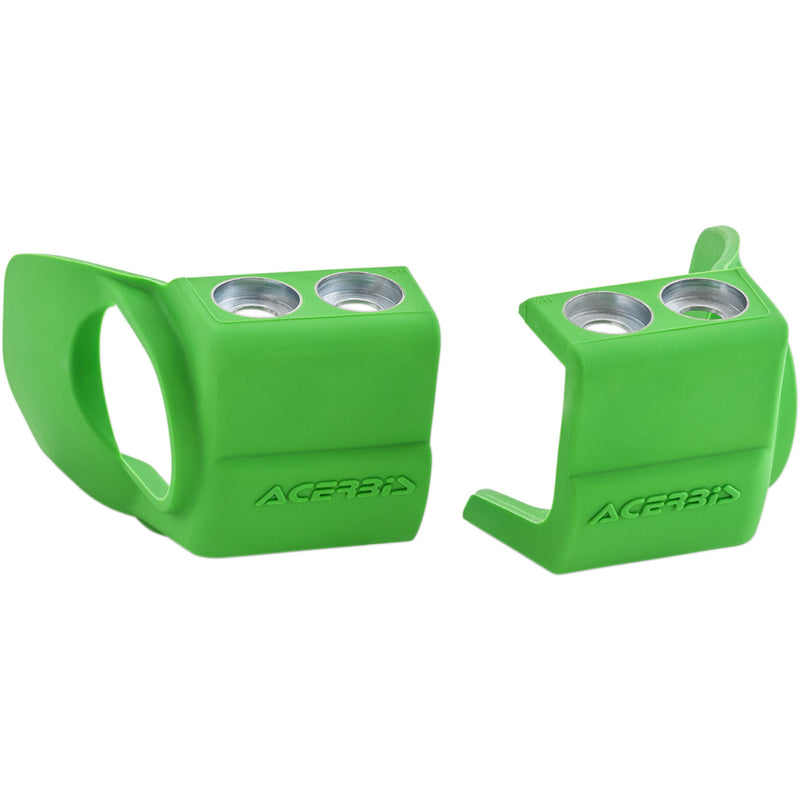 Acerbis Shoe Protectors for Inverted Forks - Green 2709690006