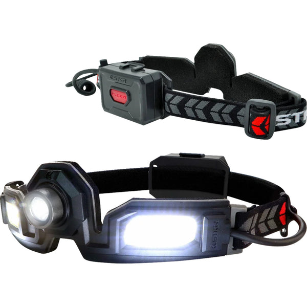 Risk Racing Headlamp - FLEXIT - Pro 3.0 - LED - 300 Lumens - Multi Functional 14204