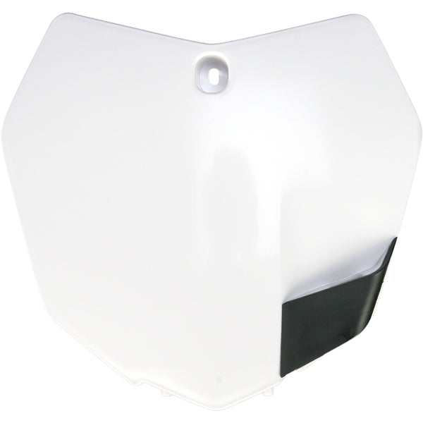 Acerbis Front Number Plate - White 2314230002