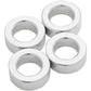 CHRIS PRODUCTS Turn Signal Spacers - Chrome - 1/4" - 4 Pack 0531-4