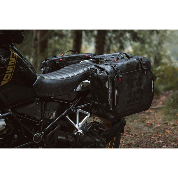 SW-Motech SysBag Side Bag System - Black - Suzuki V-Strom 1000 '14-'19 BC.SYS.05.440.21000B