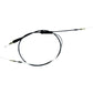 MOTION PRO Black Vinyl Throttle Cable - Pull - Polaris 10-0051 by Motion Pro