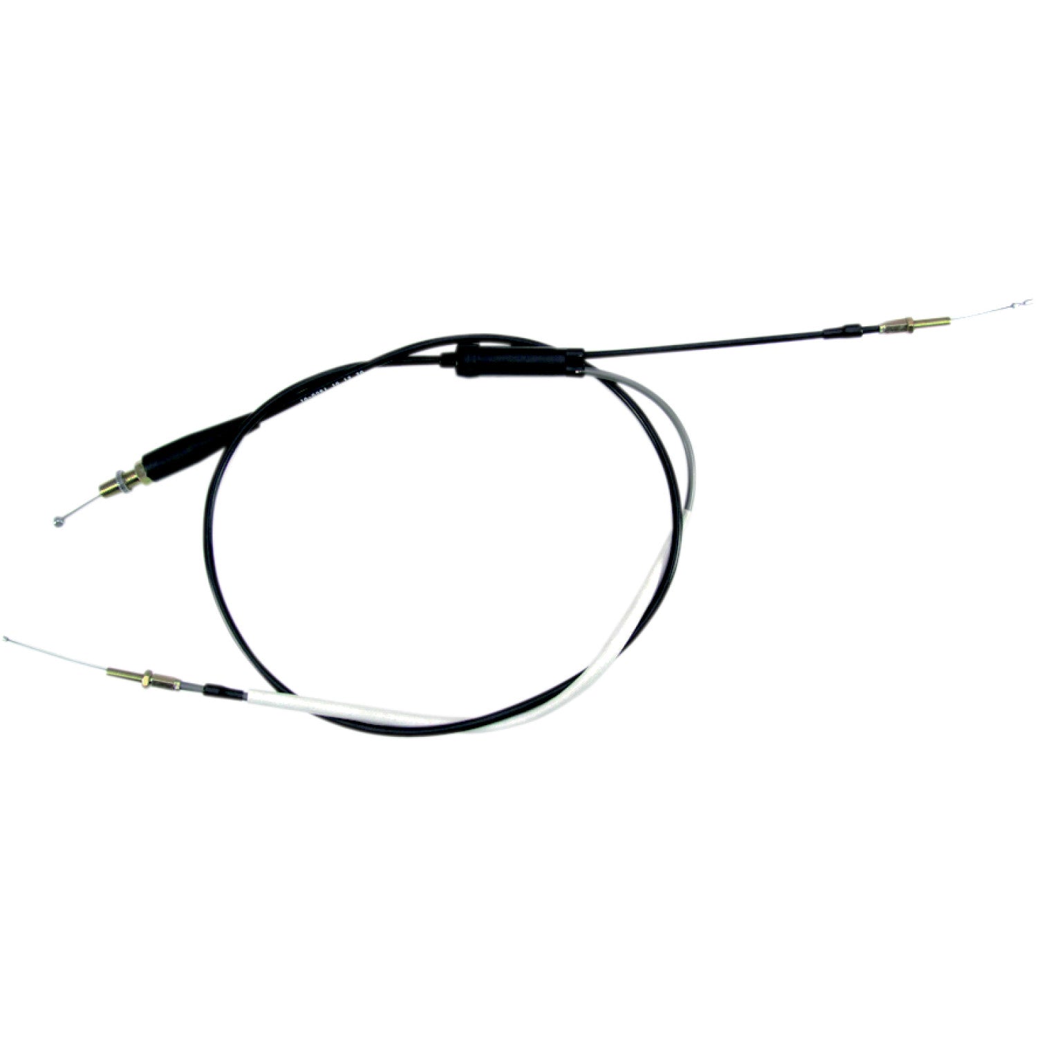 MOTION PRO Black Vinyl Throttle Cable - Pull - Polaris 10-0051 by Motion Pro