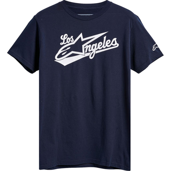 Alpinestars Los Angeles T-Shirt - Navy - Medium 12337222070M