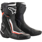 ALPINESTARS SMX+ Boots - Black/White/Red Fluorescent - US 6.5 / EU 40 2221019-1231-40