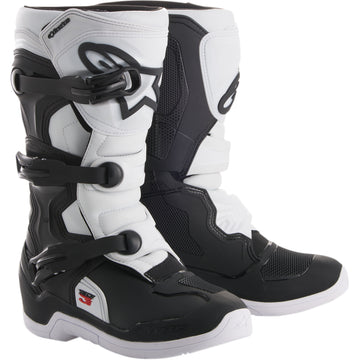 ALPINESTARS Tech 3S Boots - Black/White - US 4 2014018-12-4