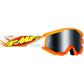 FMF PowerCore Goggles - Assault - Gray - Silver Mirror F-50051-00002