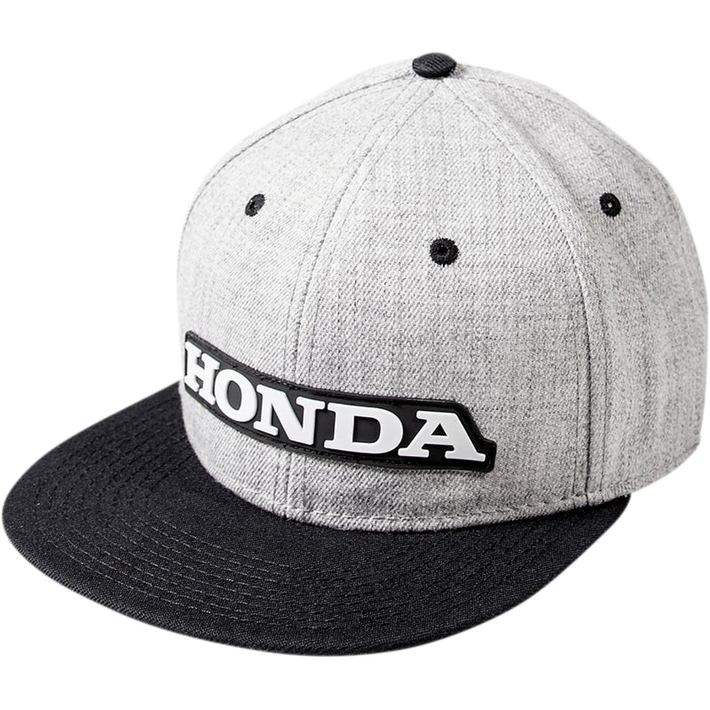 FACTORY EFFEX Honda Bold Snapback Hat - Gray/Black 24-86300