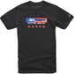 ALPINESTARS USA Again T-Shirt - Black - Medium 12137261010M