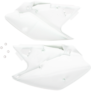 Acerbis Side Panels - White KX250 06-08 by WPS