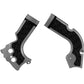 ACERBIS X-Grip Frame Guards - Silver/Black - CRF 250R/450R 2374241015