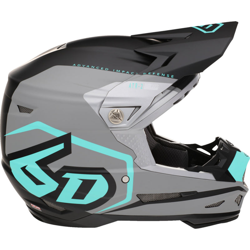 6D HELMETS ATR-2 Helmet - Delta - Teal - Large 12-3407