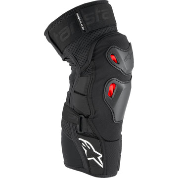 ALPINESTARS Bionic Pro Plasma Knee Protectors - Black/Red/White - L/XL 6503125-132-LXL