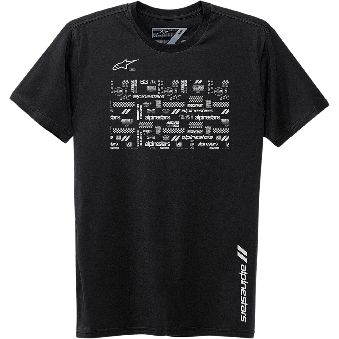 ALPINESTARS Chaotic T-Shirt - Black - 2XL 123072109102X