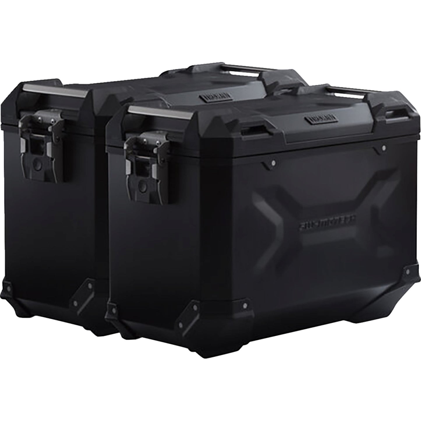 SW-Motech TRAX ADV Aluminum Case System - Black - BMW F 650 GS/G 650 GS '99-'15 KFT.07.094.70100/B | Luggage Group