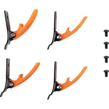 Moose Racing Qualifier Boot Buckle Kit - Orange 3430-1009
