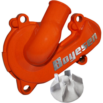BOYESEN Impeller/Waterpump Cover - Orange - KTM WPK-44O