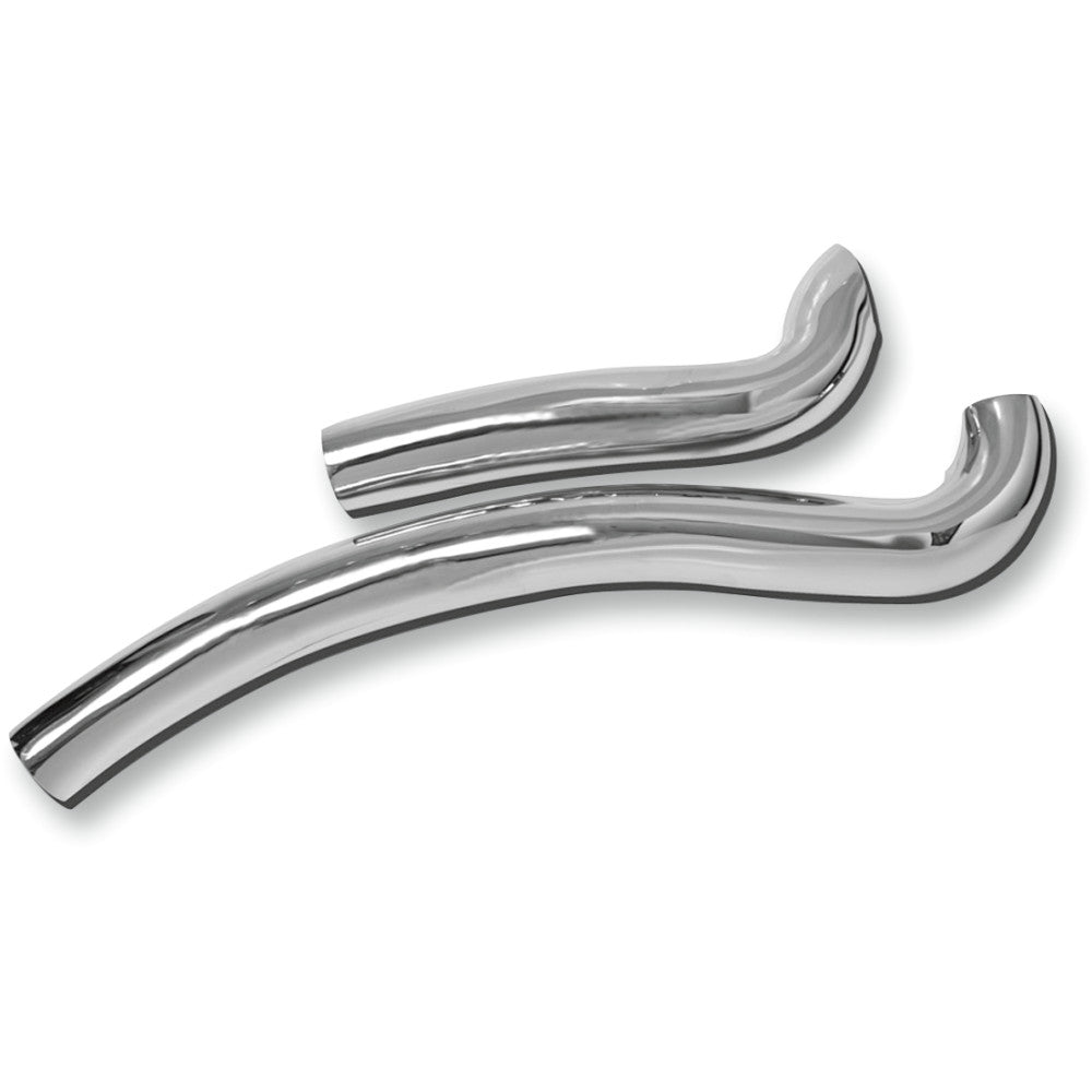 BASSANI XHAUST Sweeper Heat Shields - Chrome HS-XL-FF12