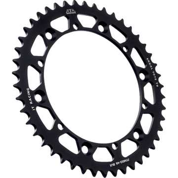 JT SPROCKETS Rear Sprocket - Black - 46 Tooth - Yamaha JTA853.46BLK by JT Rear Sprockets   Aluminum/Alloy