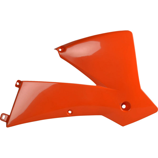 Polisport Radiator Cover - Orange - SX/EXC/MXC 8424000002