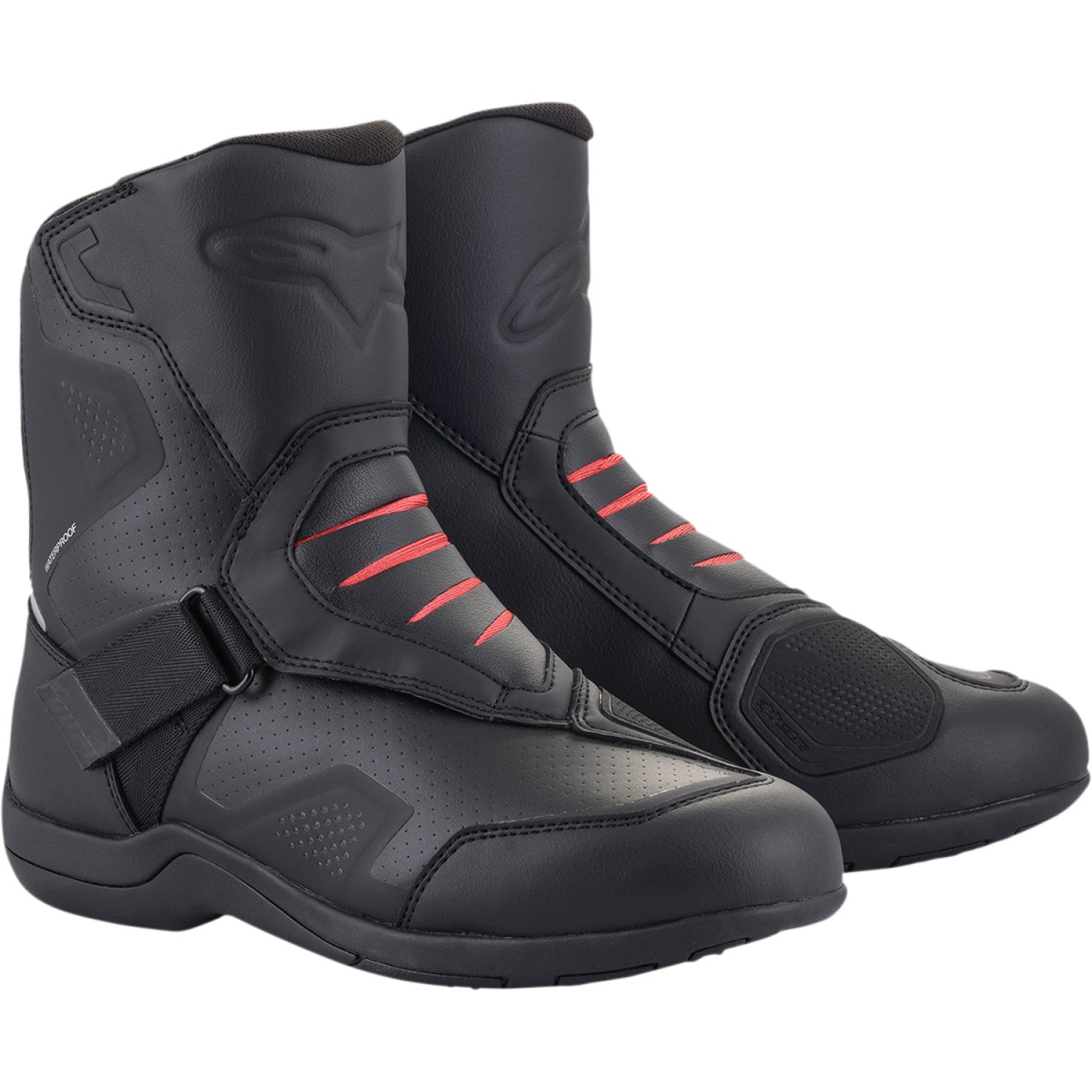 ALPINESTARS Waterproof V2 Ridge Boots - Black - US 6.5 / EU 40 2441821-10-40