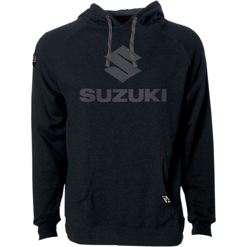 FACTORY EFFEX Suzuki Shadow Pullover Hoodie - Black - Large 25-88404