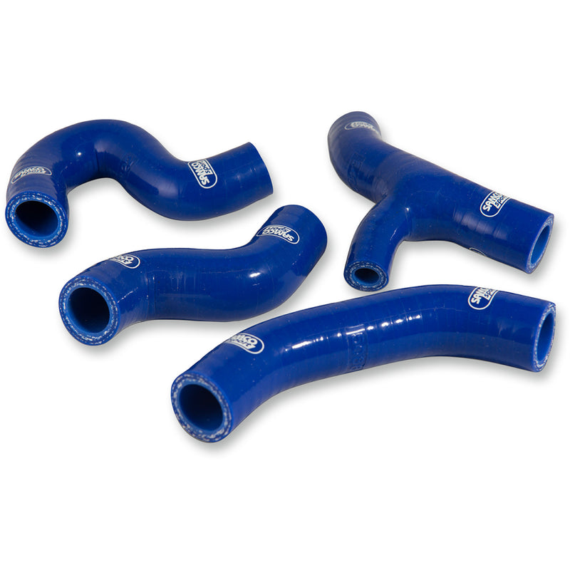Moose Racing Race Fit Radiator Hose Kit - Blue - Husqvarna MBU-HUS-37-BL