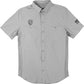 AMERICAN BIKER Let's Ride Vented Shirt - Gray/Black - 2XL ABBLETSRIDE16ST26GY2