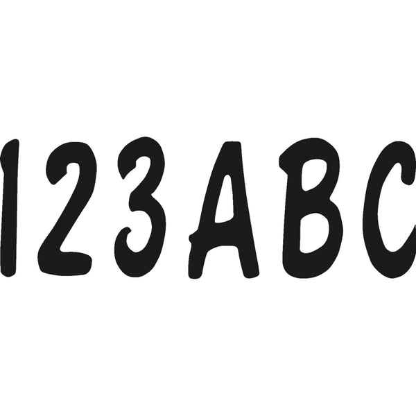 Hardline I.D. Sticker Kit - 200 Series - Black BLK200EC