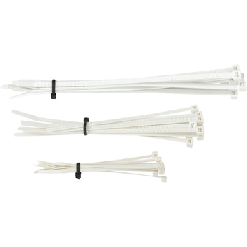 Moose Racing Cable Ties - White - 30-Pack 303-4689