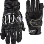 RST Tractech Evo 4 Short CE Glove - Black/Black/Black