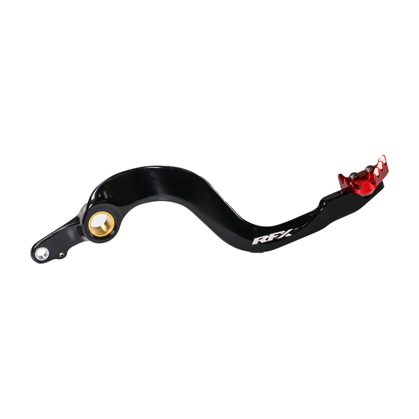 RFX Rear Brake Pedal Red Solid Tip Hon FXRB 10401 99RD