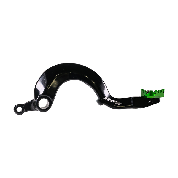 RFX Rear Brake Pedal Green Solid Tip Kaw FXRB 20401 99GN