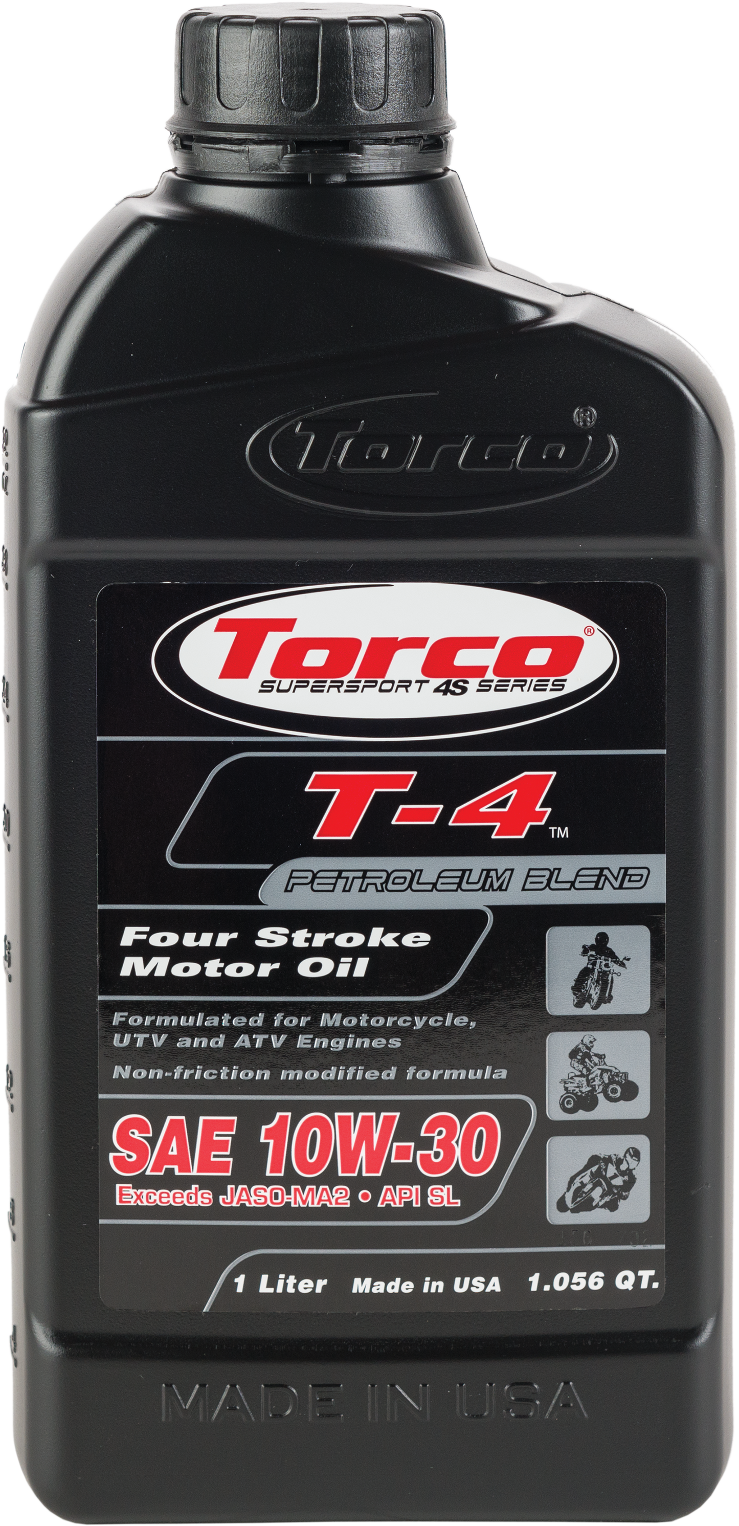 Torco T-4 4-Stroke Motor Oil 10W30 1L